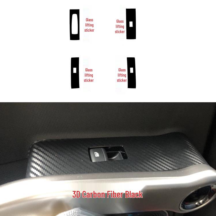 BYD Yuan Plus Console Sticker & Gear Shift Protection Film