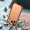 For iPhone 17 Pro Bumper Case Ultra Thin Metal TPU Phone Frame Protective Cover