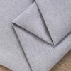 All-Polyester Solid Color Linen-Like Sofa Fabric with Soft Bag Process - Composite Flocking Fine Linen Canvas