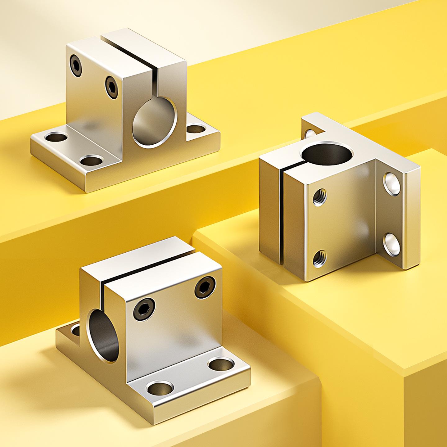 

Aluminum Alloy Linear Shaft Bearing Block & Bracket CLTAM/CLTB12 CLTAM10 10mm