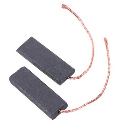 2 Stück 5 * 13,5 * 40 mm schwarze Kohlebürste für Motorwaschmaschinen