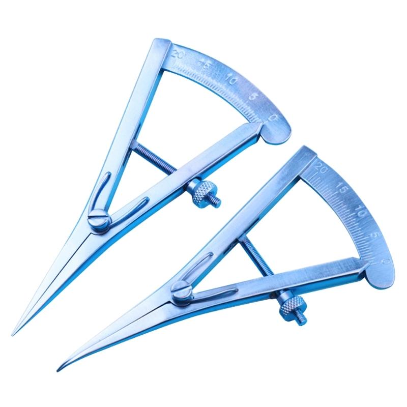 Titanium-Alloy Double Eyelid Measuring Calipers Cosmetic Stainless Steel Surgery Equip Eye Scale Ophthalmic Instruments