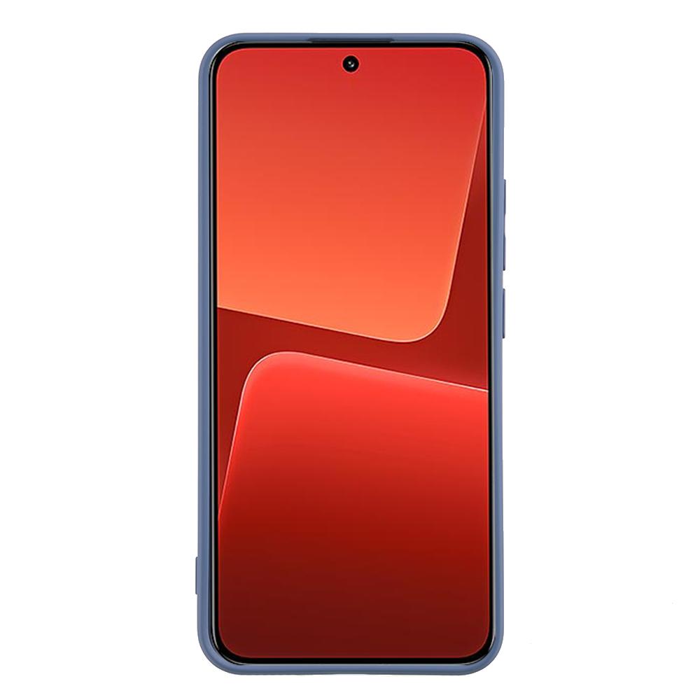 For Xiaomi 13 5G Anti-Scratch TPU Phone Case Fiber Lining Rubberized Protective Cover