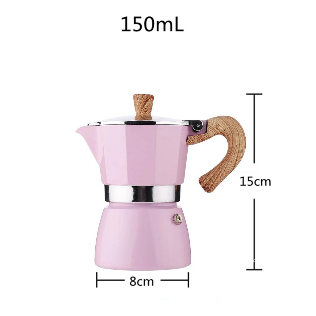 Coffee Moka Maker Italian Moka Espresso Percolator Percolator Pot Cafe Turkish Maker Stainless Coffee Presser Stovetop Top Stove