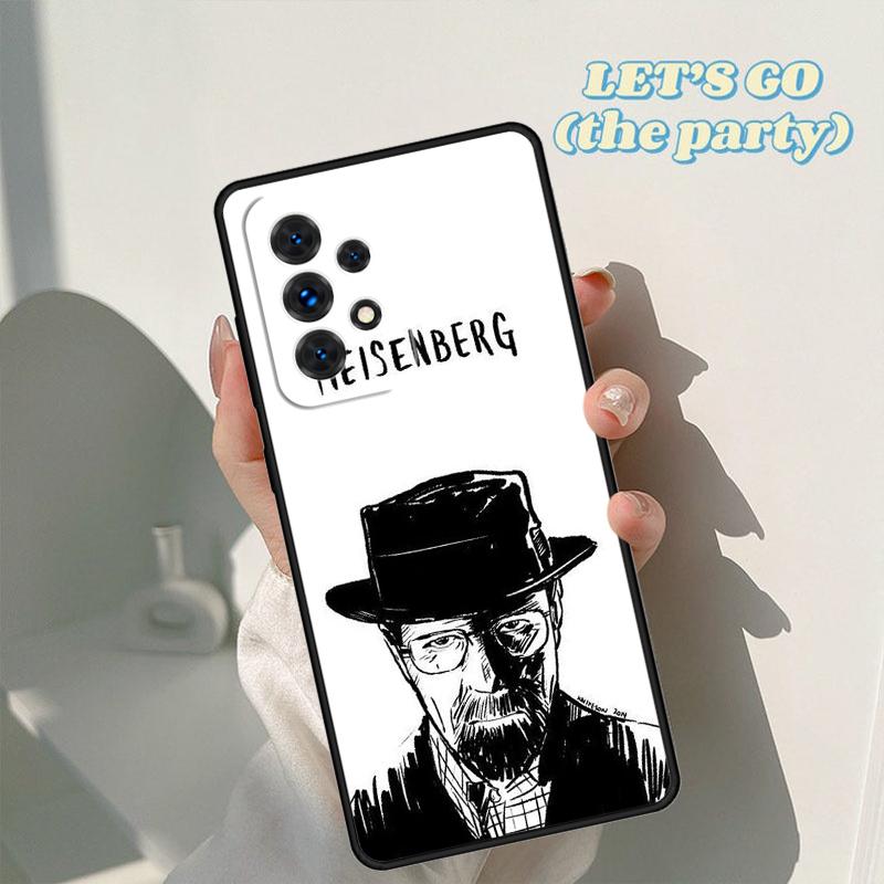 Heisenberg Breaking Bad Phone Case For Samsung Galaxy A42 A31 A40 A51 A71 A32 A80 A91 A52 A72 A20e A21S A50 A70 A11 A12 Cover