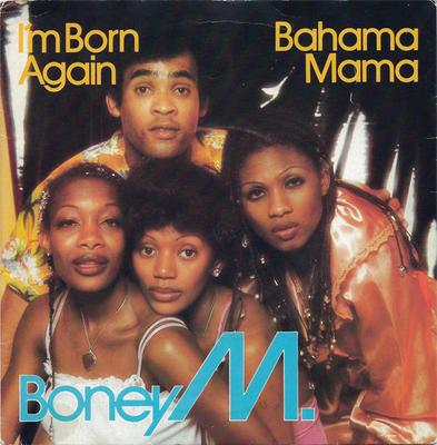 7inch Record BONEY M. - I'm Born Again / Bahama Mama K11410 Atlantic, Hansa 1979 UK Soul/Funk Used