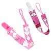 Multi Color Baby Pacifier Clips Holder Leash Teething Toy Teethers Baby Necessities for Boys and Girls Universal Lanyard