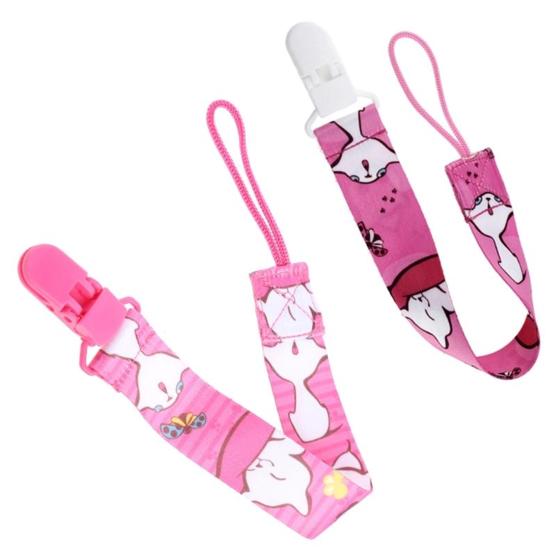Multi Color Baby Pacifier Clips Holder Leash Teething Toy Teethers Baby Necessities for Boys and Girls Universal Lanyard