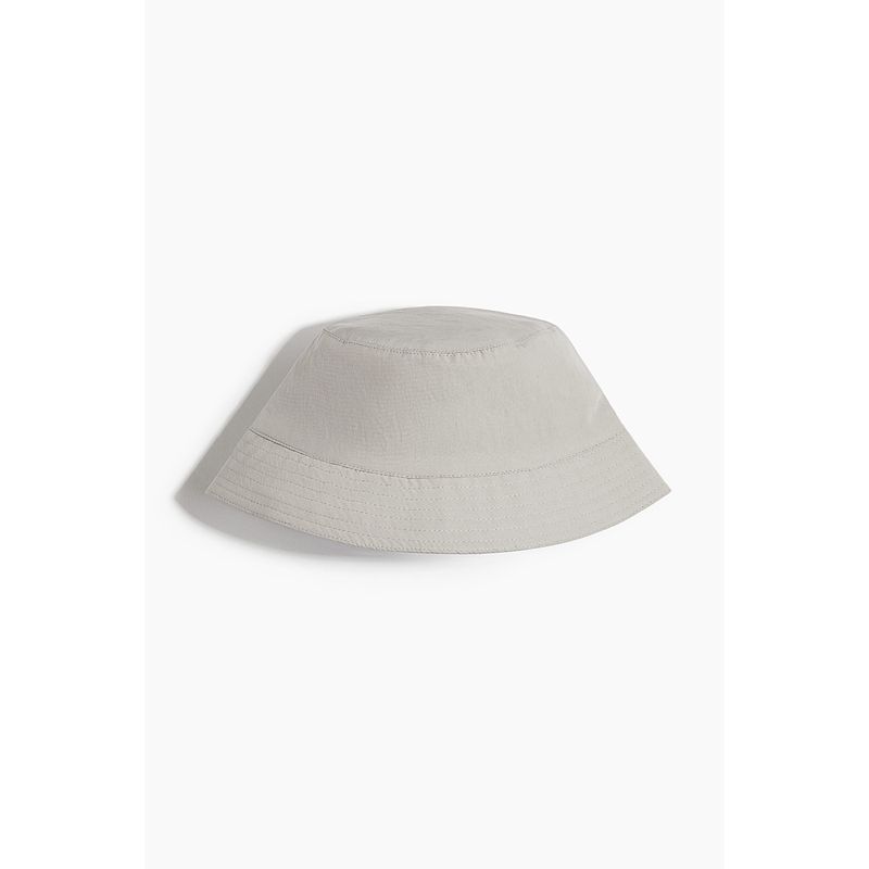 

Мужская шляпа HM 2025 Лето Новая Смесовая шляпа-панама из лиоцелла 1261571 Light rice Gray 56