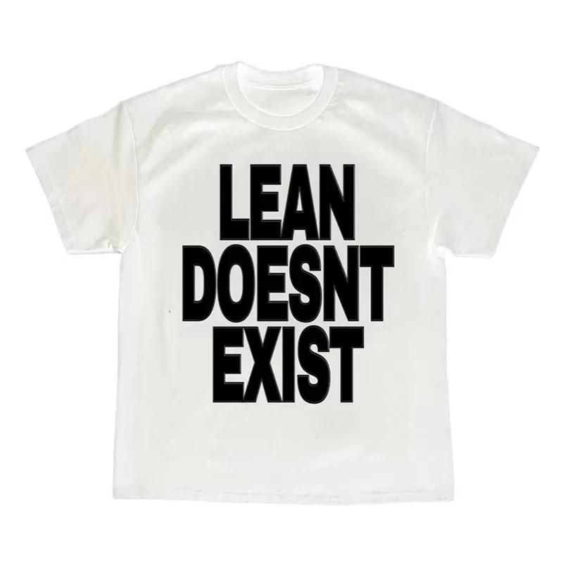 Cotton Tshirt Alphabet Print Trash Top Hip Hop Retro Street Wear Trend Short Sleeve Punk Men and Women Fashion High Quality