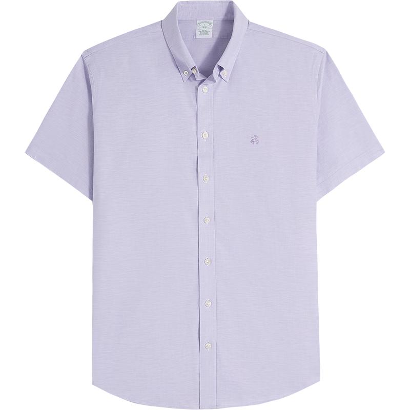Brooks Brothers Men s Easy Care Slim Fit Logo Embroidery Shirt L
