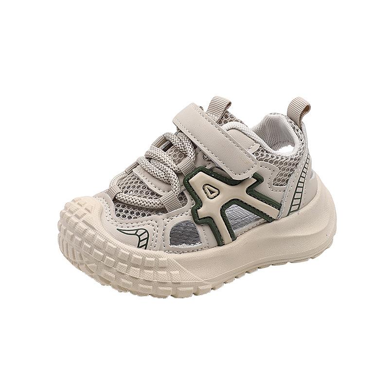 Children's sports shoes, new summer models, boys' sandals, mesh breathable shoes for toddlers, girls' breathable soft-soled dad shoes