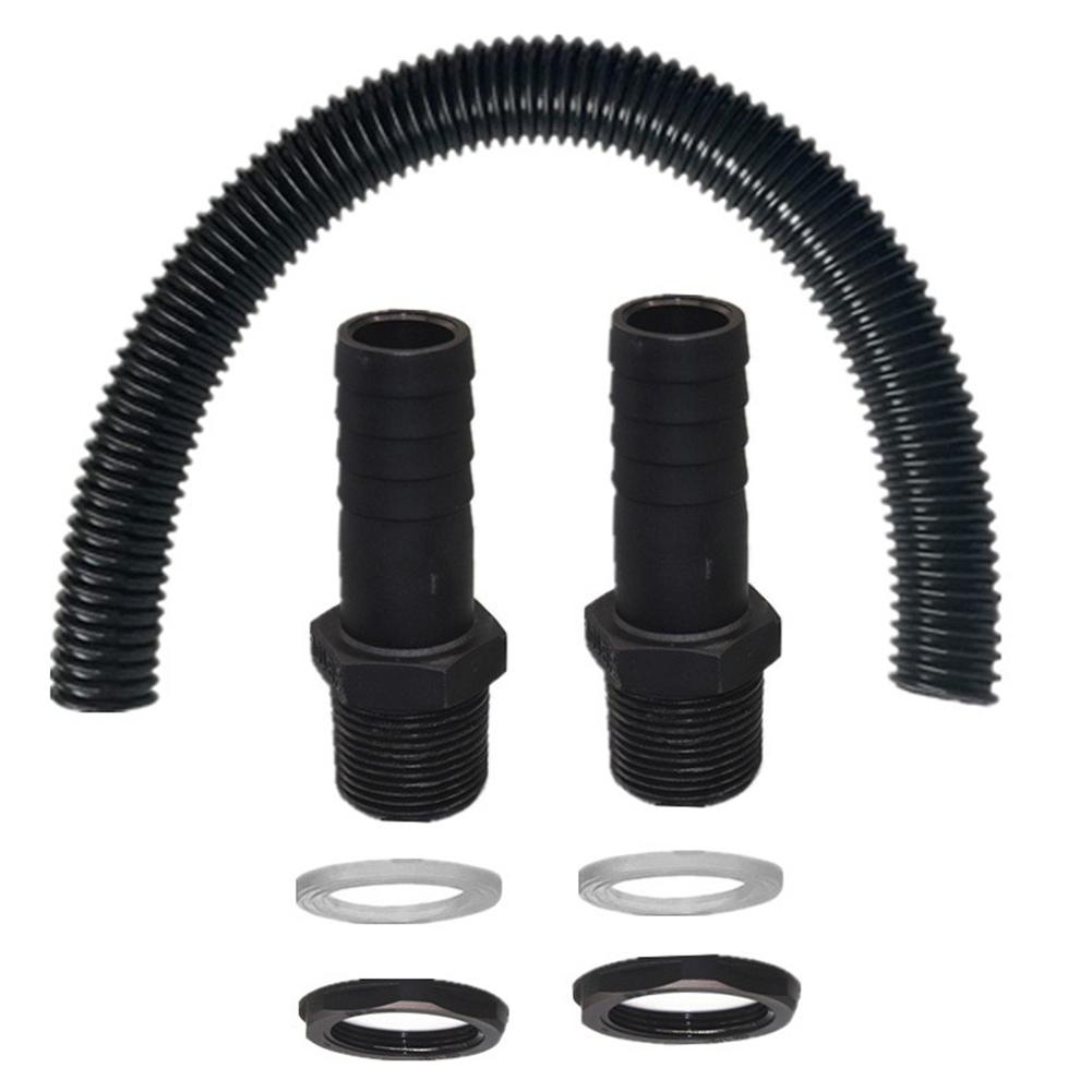 25mm Connector Rain Barrels In Series Hose Connector Pipe Link Rain Diverter Pipe Extension Kit For Garden Rain Collector
