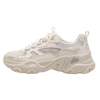 DLites 5.0 Panda Shoes Fifth Generation Trendy Sports Comfortable Thick Sole Fashion Casual Low Top Dad Shoes Women Sneaker Beige 150525-OFWT