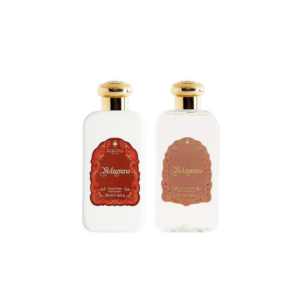 

santa maria novella (set) body duo light package melograno 250ml