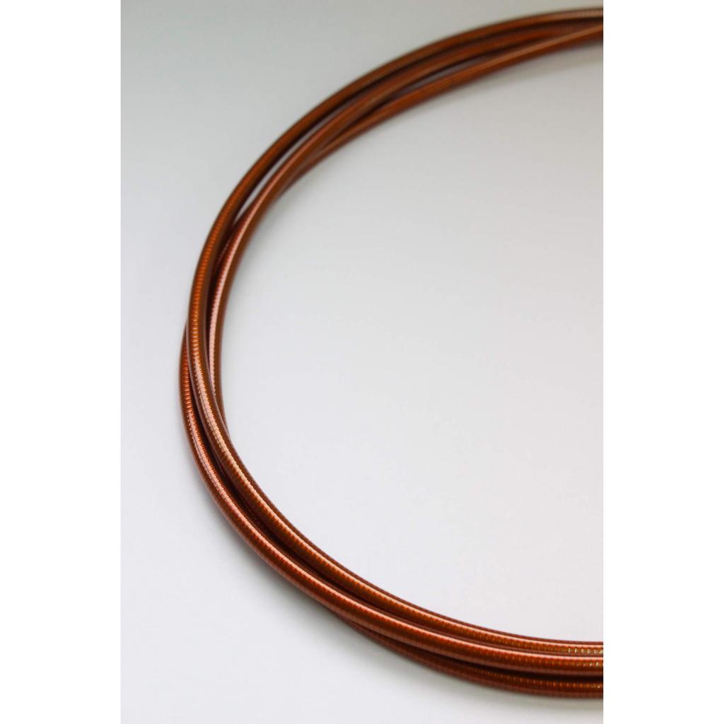 NISSEN CABLE CO., LTD (Nissen Cable Co., Ltd.) Äußeres Bremszugkabel aus Edelstahl, 2 m, Klarbraun, NI311A Klarbraun