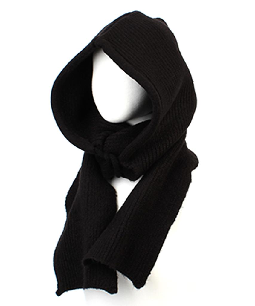 Yunibeosyeolkemiseuteuli Wool Black Muffler Balaclava