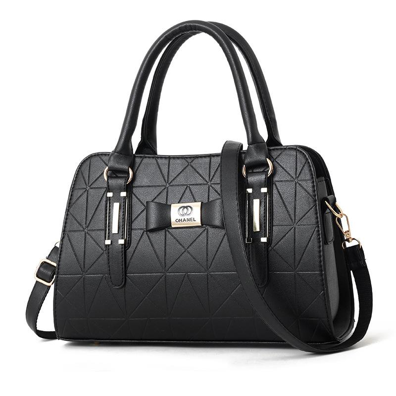 Handbags Women's Bags New Middle-aged Ladies Fashionable Shoulder Messenger Large Capacity Bag