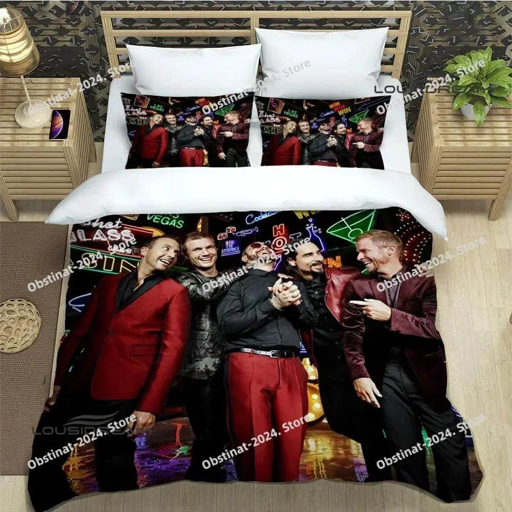 3D BSB Band Backstreet Boys Bettwäsche-Sets exquisites Bettenzubehör-Set Bettbezug Bettdecke-Set Bettwäsche Luxus Geburtstagsgeschenk