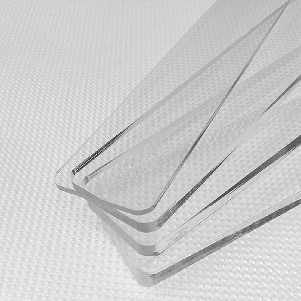 2Pcs Acrylic Rolling Pin Spacers Dough Thickness Guides Measuring Strip Pasta Supplies