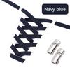 Magnetic Shoelaces without ties Elastic Laces Sneakers No Tie Shoe laces Tennis Kids Adult 8mm Flat Shoelace Shoe Accessories