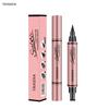 Kredka do oczu Star Eyeliner 1 szt. Dwustronna wodoodporna szybkoschnąca trwała płynna kredka do oczu makijaż oczy kosmetyki narzędzie