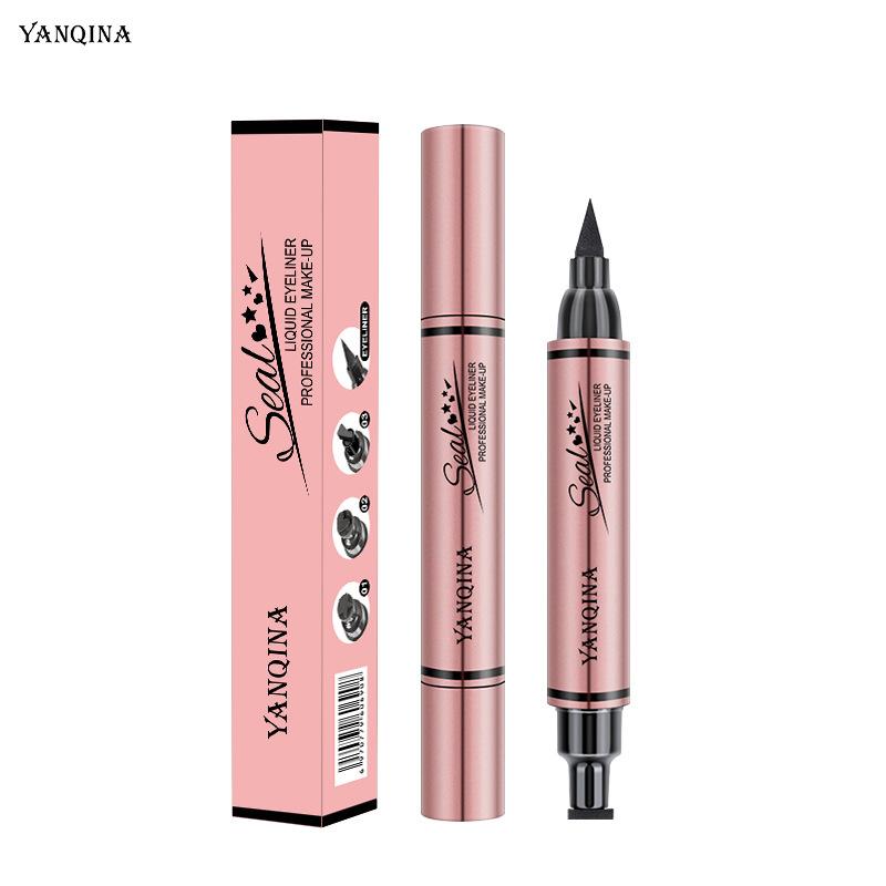 Kredka do oczu Star Eyeliner 1 szt. Dwustronna wodoodporna szybkoschnąca trwała płynna kredka do oczu makijaż oczy kosmetyki narzędzie