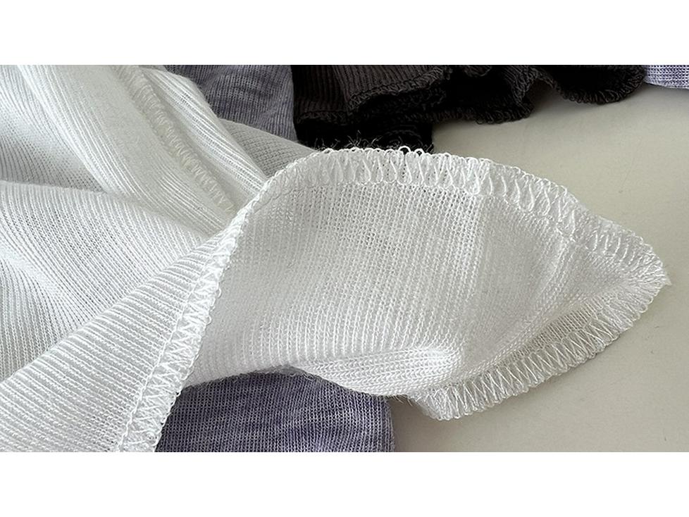 Women's Summer V-Neck Long-Sleeve Sun-Protective Knit Top