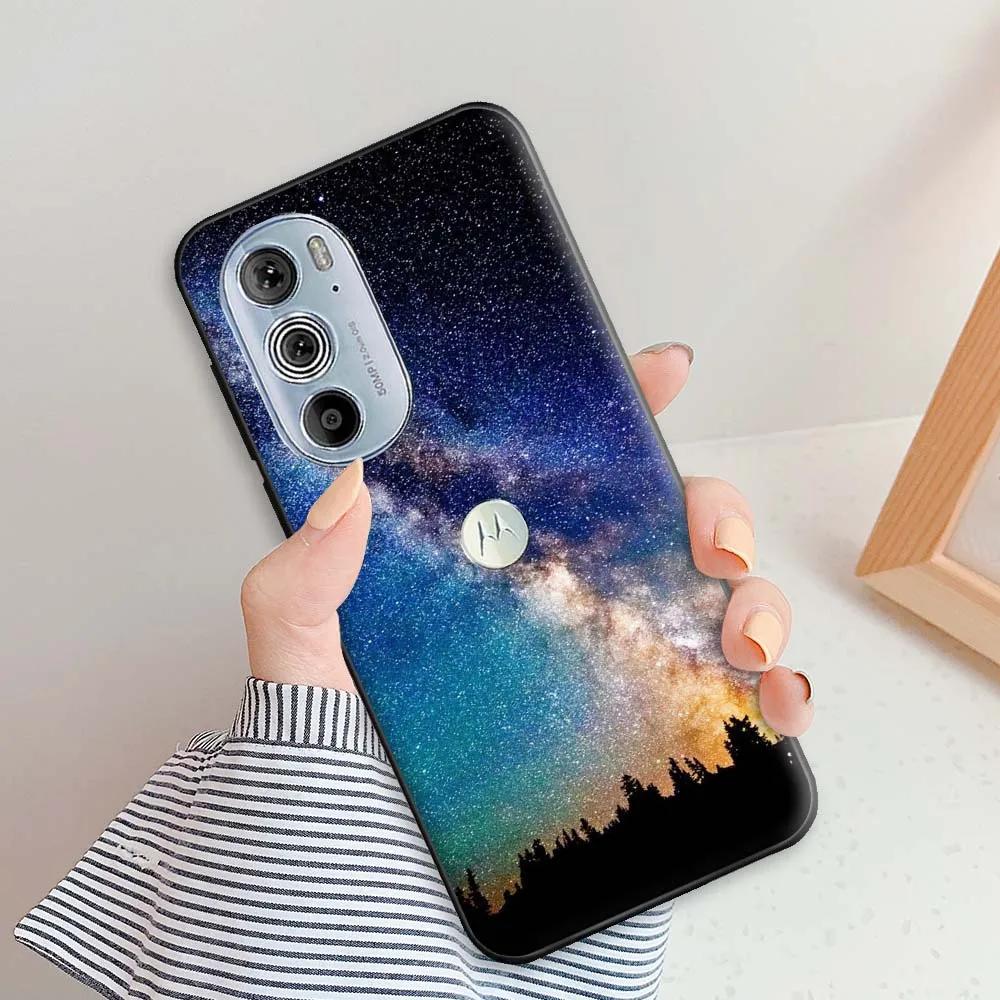 For Moto Edge 30 Pro Case Cover Edge30 Matte Silicone Case for Motorola Moto Edge 30 30Pro Fashion TPU Protective Back Cover