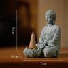 Zen Buddhist Statue Fish Tank Ornaments - Creative Chinese Style Home Decor