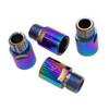 1 Pair Bike Pedal Extenders Bicycles Pedal Extension Bolts Spacers Extending Pedal Adapters Extended 20mm/ 0.79in