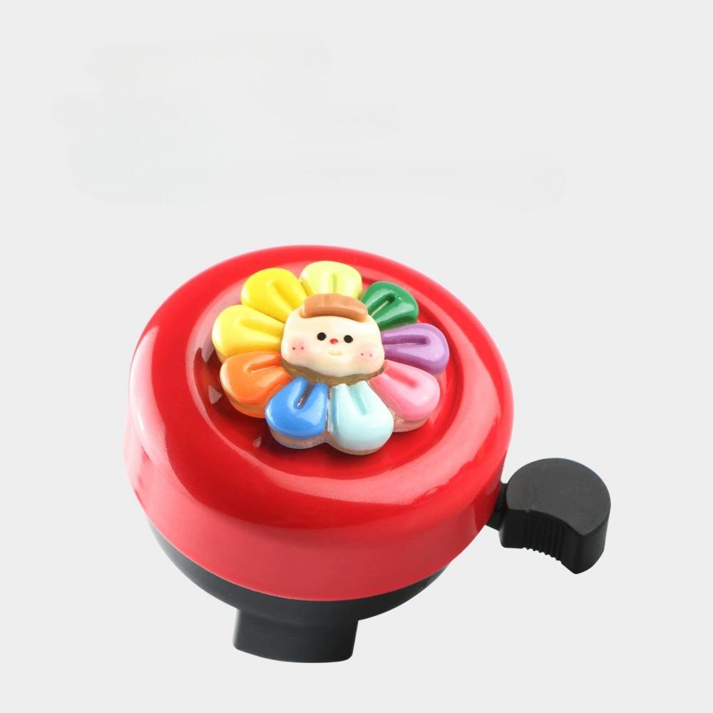 Kreslená Květinová Dekorace Univerzální Hlasitý Zvon na Kolo pro Horská Nákladní Kola Děti Bezpečnostní Alarm na Kolo Příslušenství na Kolo Zvon