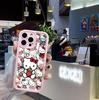 Sanrio TK Sandpaper Cute Pink Phone Case for Apple 16