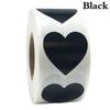 500pcs/roll Heart Stickers Wedding Gift Decoration Sticker