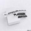 PLATINUM EDITION Rear Emblem Fit Sequoia Tundra 4Runner Modified Car Badge Sticker