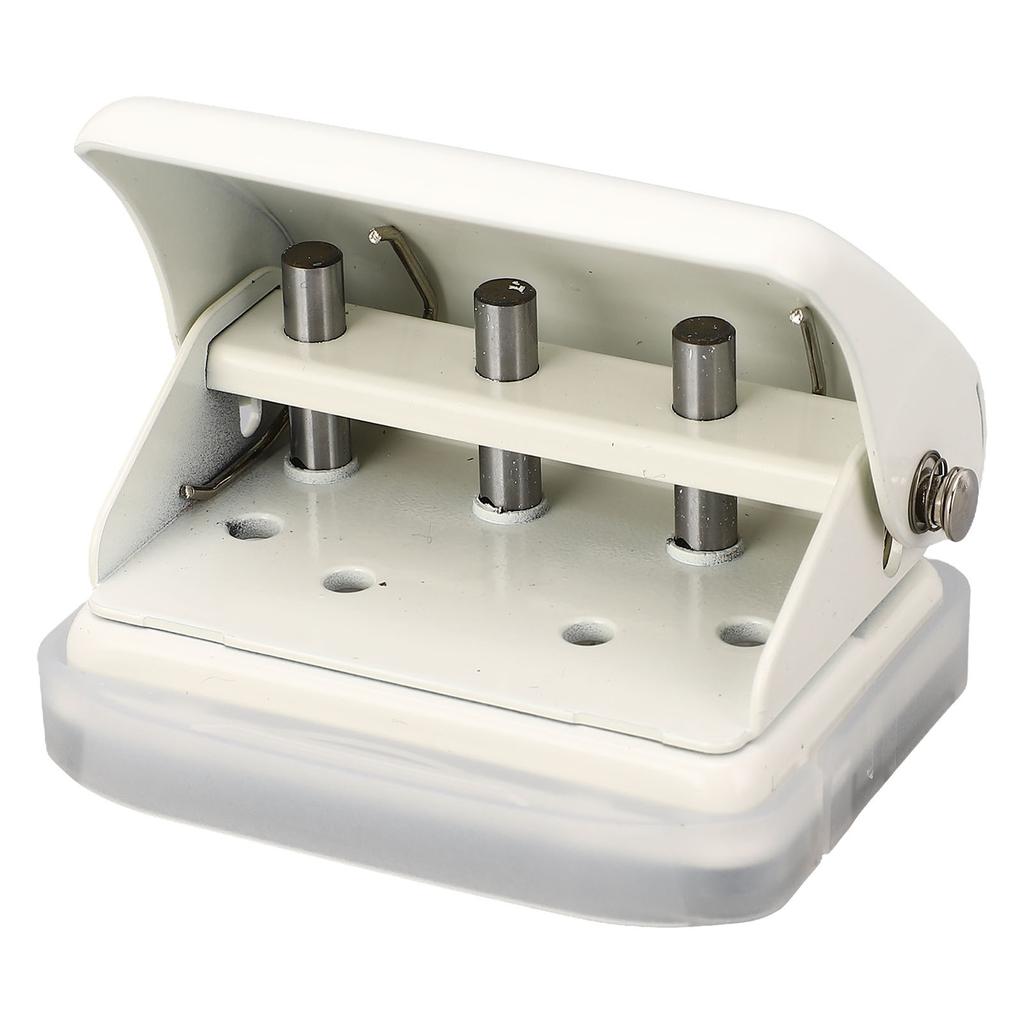 3 Hole Puncher Loose Leaf Handheld Hole Punch for B5 A5 A6 A7 A4 Paper 5 Sheets 70g Capacity