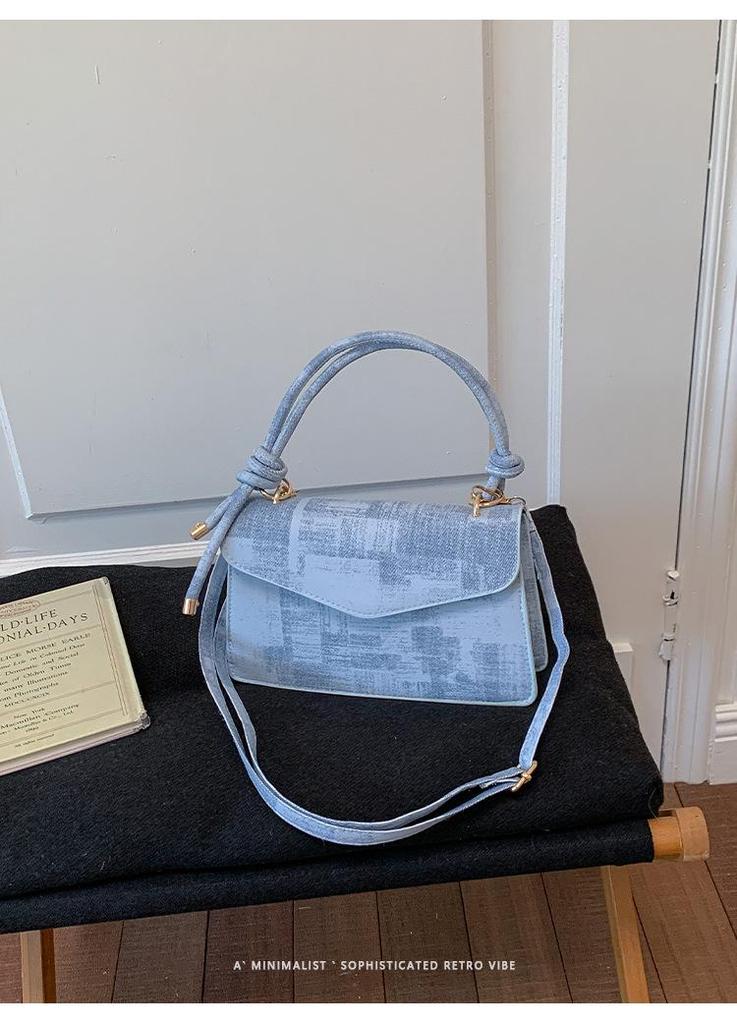 Korean Retro Small Square Handbag - Summer 2026 Casual Women's Crossbody