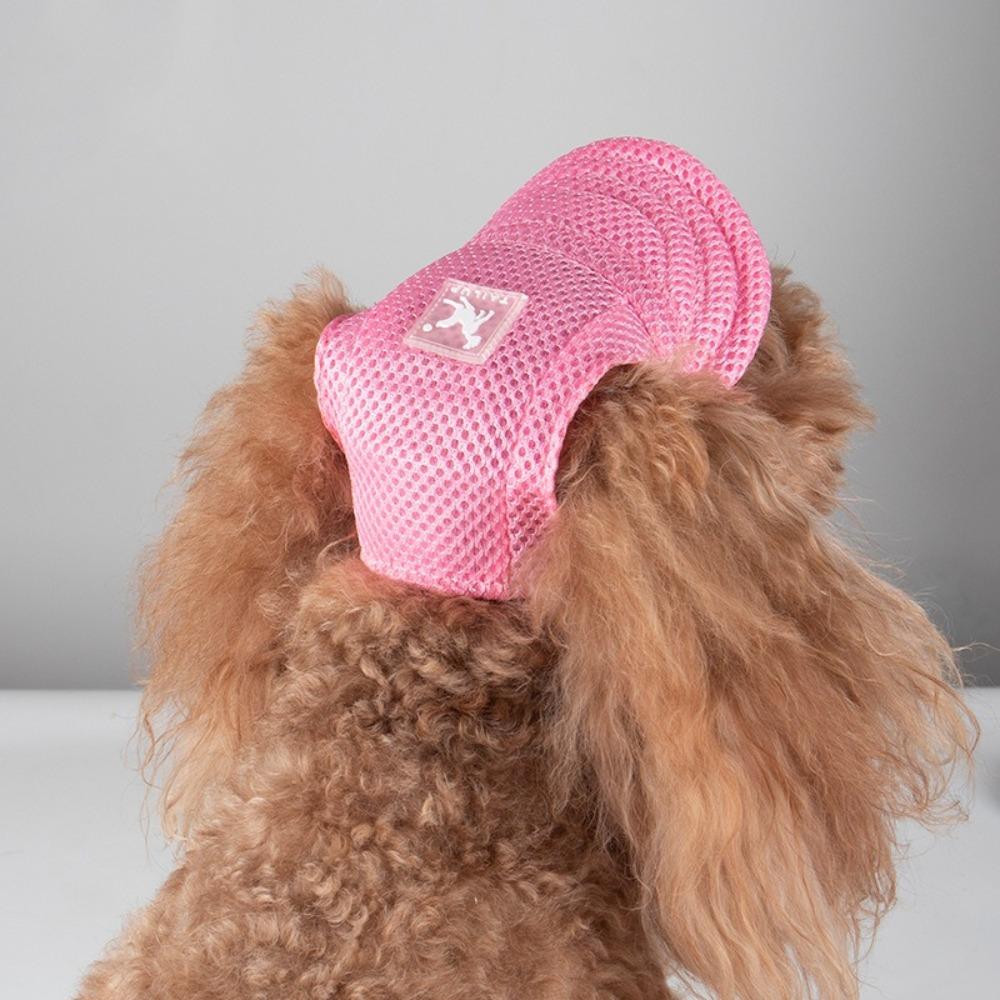Adjustable Pet Baseball Hat with Ear Holes Dogs Sun Hat Sun Bonnet Dog Cap  for Summer