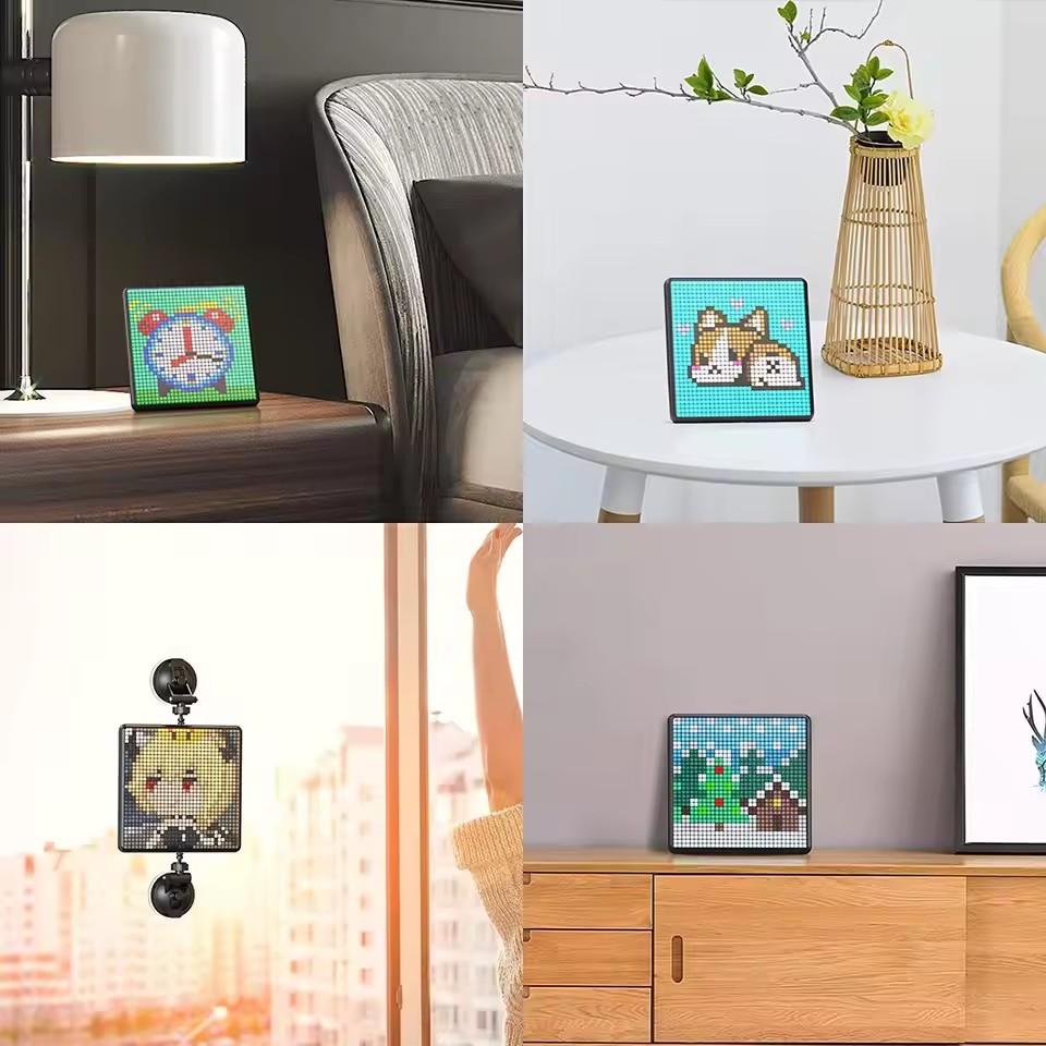 Divoom Pixoo Max 32*32 Pixel Art Display Pixel Screen Customized Bluetooth Connection LED Screen for Home Decoration Christmas