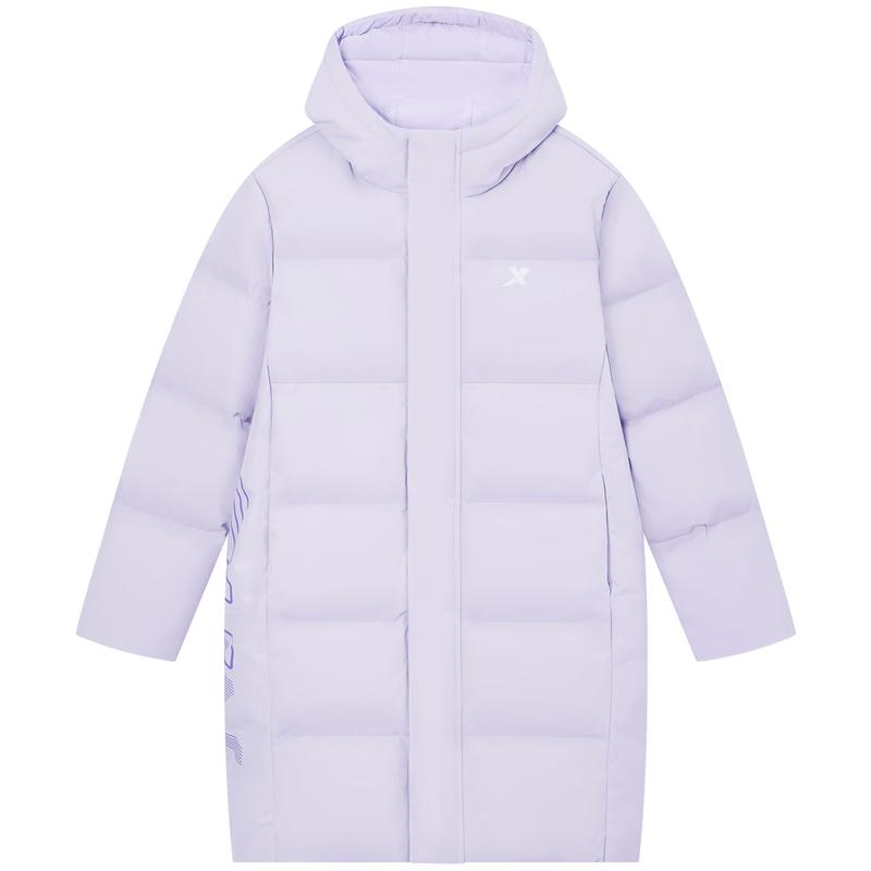 XTEP Kids Glacier Shield Mid-Length Triple-Proof Down Jacket 170