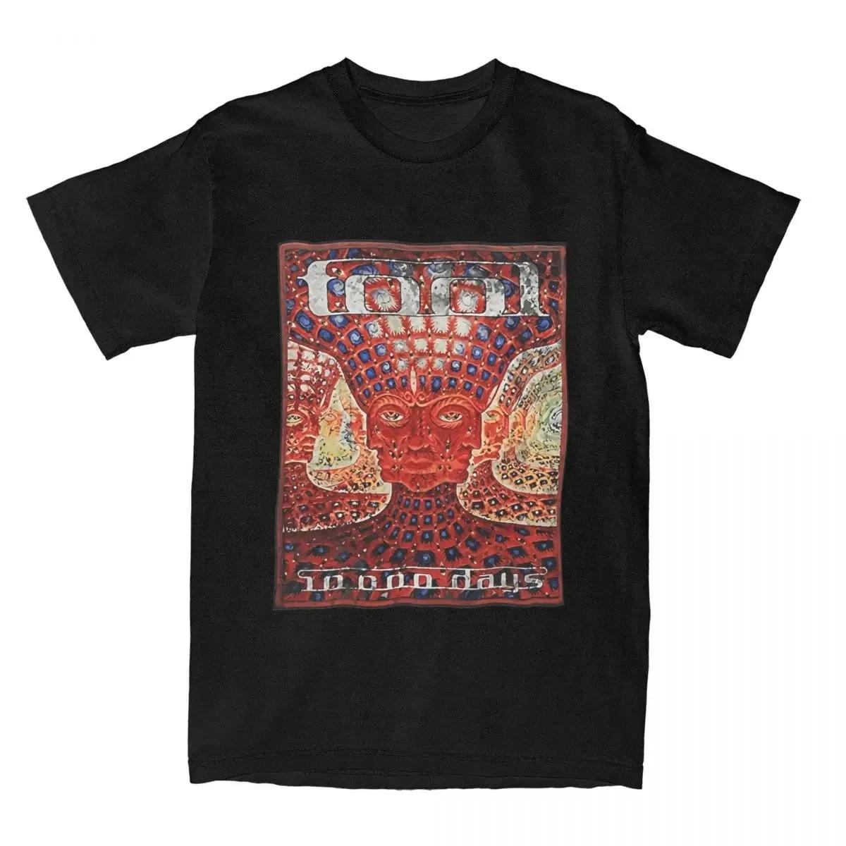 

Streetwear Tool Band Metal Music T-Shirt for Men High Quality Clothing Hip Hop Band Tee Retro Unisex Top Oversized Free Shipping 4XL