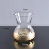 Flower Vase Glass Bud Modern Dried Flowers Holder Plants for Indoor
