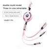 Car Interior Charging Data Cable Scalable 3 In 1 Phone Charger For BMW E46 E90 E60 F30 F10 E39 E36 F20 G20 G30 E92 E87 E91 X5 X3 CL8