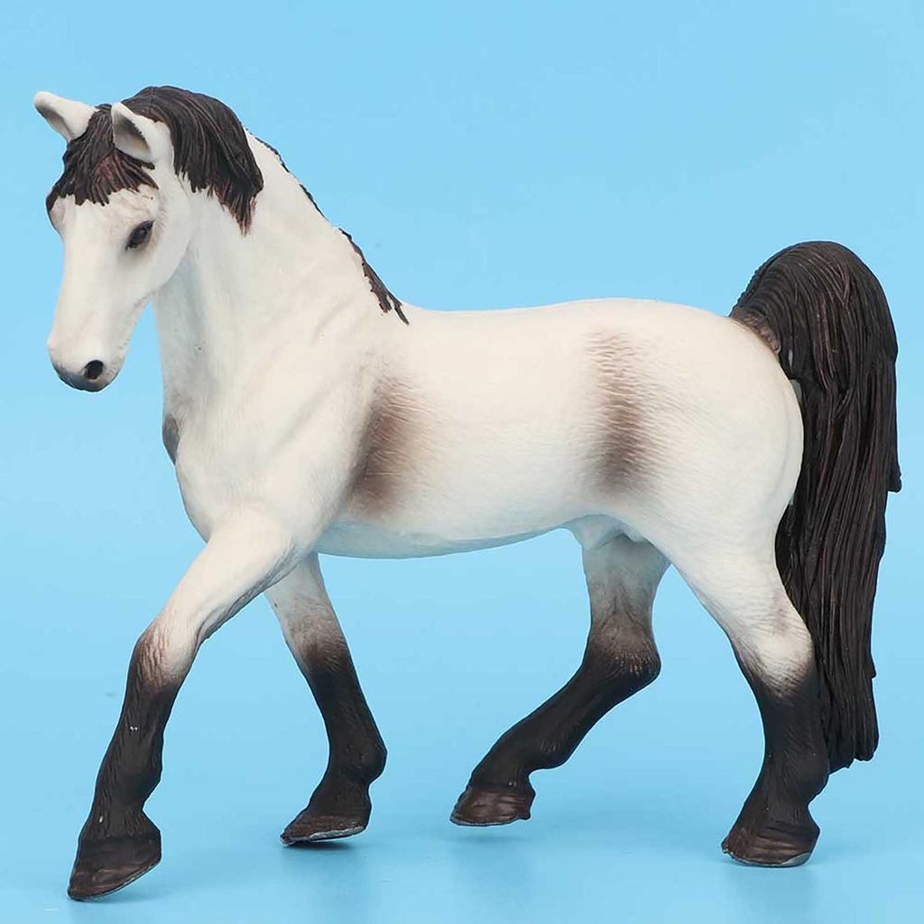 Simulation Solid Horse Figurine Plastic Animal Model Kid Children Educational Toys (#1)