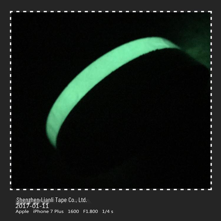 Green Glow-in-the-Dark Anti-Slip Tape, 5cm X 5m, Super Strong Fluorescent Self-Adhesive Cloth for Stages and Stairs
