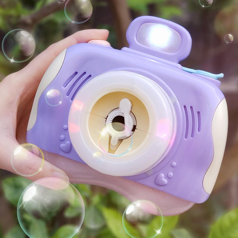 Bubble Camera Outdoor Toy, Camera Bubble Machine, Children S Electric Toy Blowing Bubbles