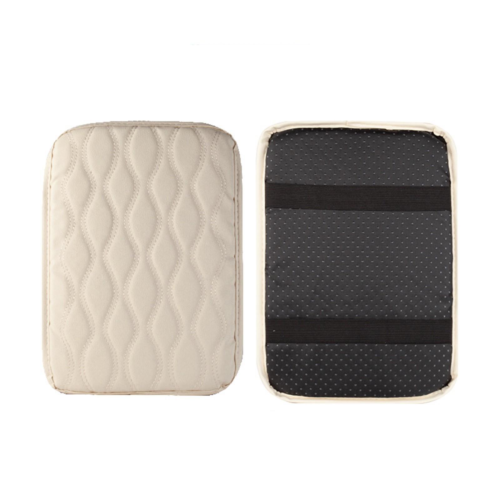 

Универсальная накладка на центральную консоль для большинства автомобилей, внедорожников, грузовиков, водонепроницаемая накладка-подлокотник, чехол-протектор для подлокотника и сиденья One Size бежевый