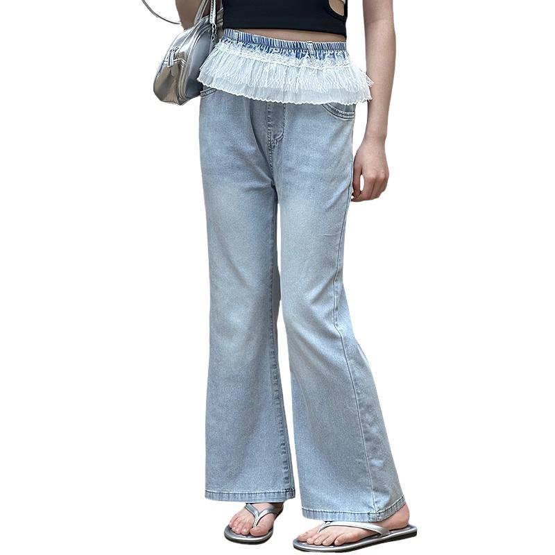 Fulomi Girls  Summer Flared Jeans 130