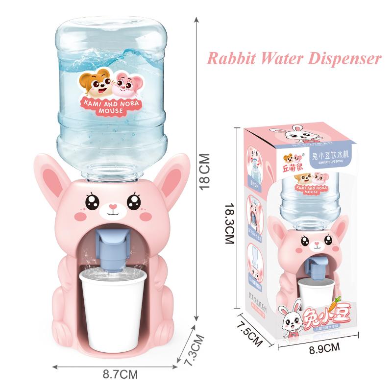 Kinder Miniatur Wasserspender Baby Trinken Küche Spielzeug Cartoon Tier Design Saftmaschine Heimschmuck Kindergeschenke