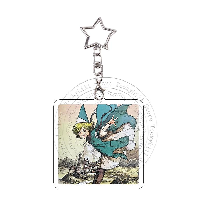 Heksenhoed Atelier Cartoon Acryl Sleutelhanger Kawaii Student Gagaga Qifrey Prachtige Sleutelhanger Karakters Hanger Verjaardagscadeau